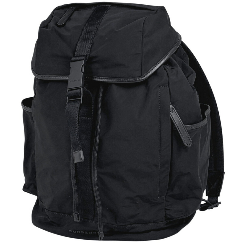Burberry logo Backpack Rucksack Daypack black